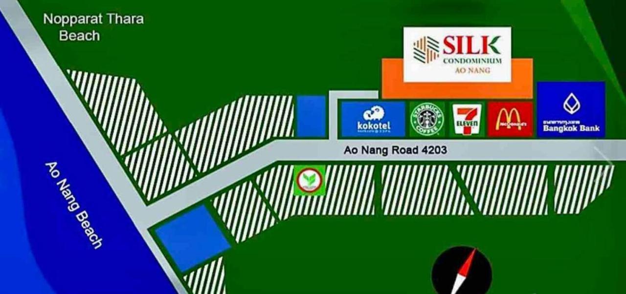 A402-Silk Condo Aonang-Sea View-5 Mins Walk To Beach Ao Nang المظهر الخارجي الصورة